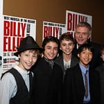 l-r Kylend Hetherington, Giuseppe Bausilio, Michael Dameski, Stephen Daldry, Lex Ishimoto and Daniel Russell