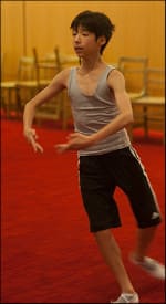 Lex Ishimoto Practices Ballet