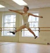 Sam Angell in a pre-BETM dance class