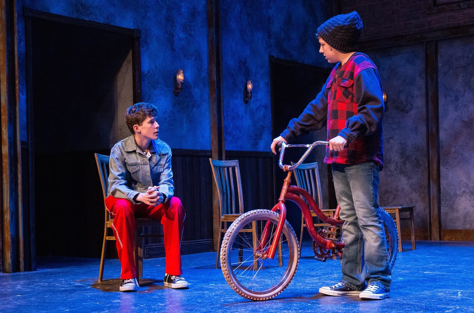 Billy (Seamus Whyte) and Michael (Josh Mills)