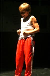 Redmand Playing Billy in the STP Musicals Production