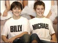 Leon Cooke (Billy) and Joey Phillips (Michael)