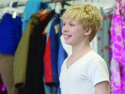 Ty Forhan Backstage at Billy Elliot