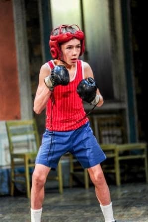 Billy (Drew Minard) in Boxing Class