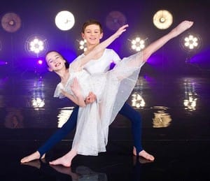 Tayluer Amos and Elliott Hanna in the finals of Got to Dance 2012