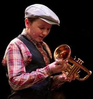 Westin Brown as "Winthrop" in The Music Man