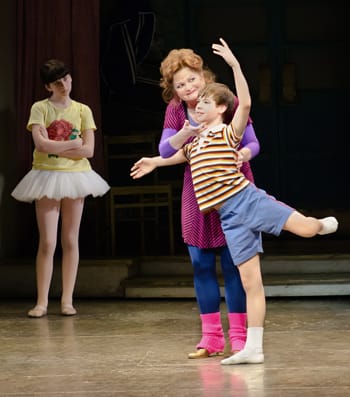 Rachel Mracna l as Debbie, Faith Prince as Mrs. W and Daniel Russell as Billy