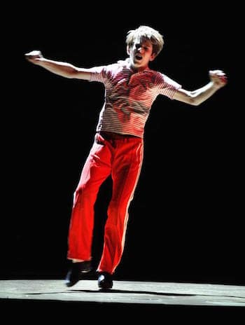 Lochlan as Billy Elliot dances "Angry Dance"