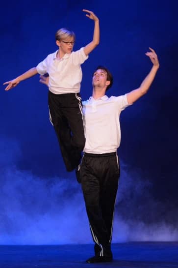 Landon Brimacombe (Billy) and Aidan Ziegler-Hansen (Older Billy)