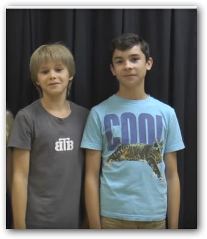 Maltz Jupiter Theatre (FL) Production (2015) The Billys: Jamie Mann (left) and Nicholas Dantes (right)