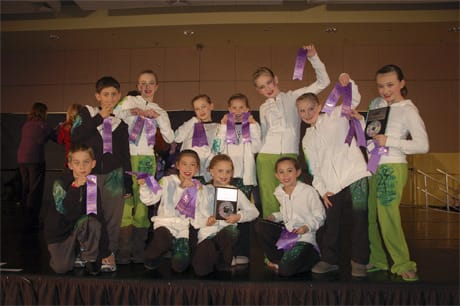 The Junior Team at Definitive Dance won awards at Hollywood Connection in Tacoma over the weekend. Team Members: Taleah Levin, Kailee Yan, Maddie Moran, Madeline Gile, Lily Gile, Sarah Salisbury, Carly Bernstein, Emma Gottlieb, Beni Gottesman, Bito Gottesman, Caroline Young.