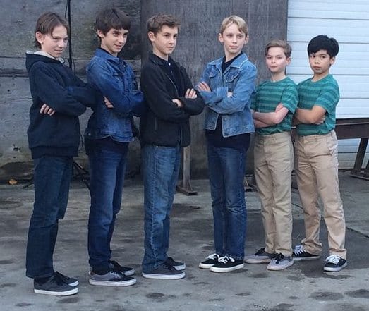 l-r The Billys: