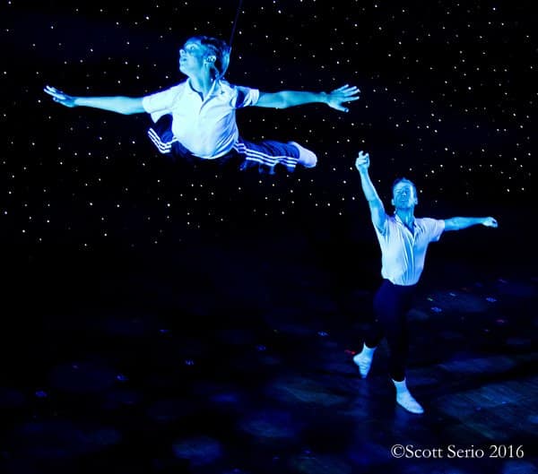 Billy (Brooks Landegger) and Older Billy (Braeden Barnes) in "Dream Ballet"