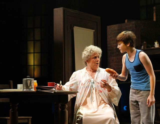 Maria Amorocho (Grandma) and Matthew Dean (Billy)