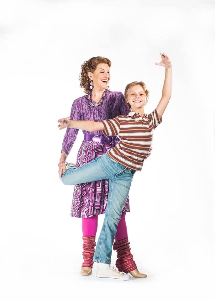 Mrs. Wilkinson (Lyn Cramer) & Billy Elliot (Brooks Landegger)