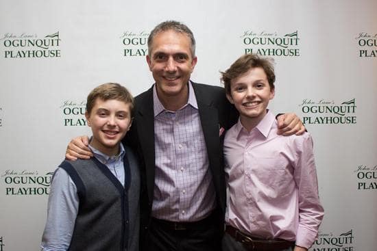 Billys Noah Parets and Sam Faulkner and Choreographer Adam Pelty on Opening Night