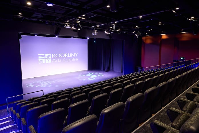 The 232 Seat House and Stage of the Koorliny Arts Centre (Theatre 1)