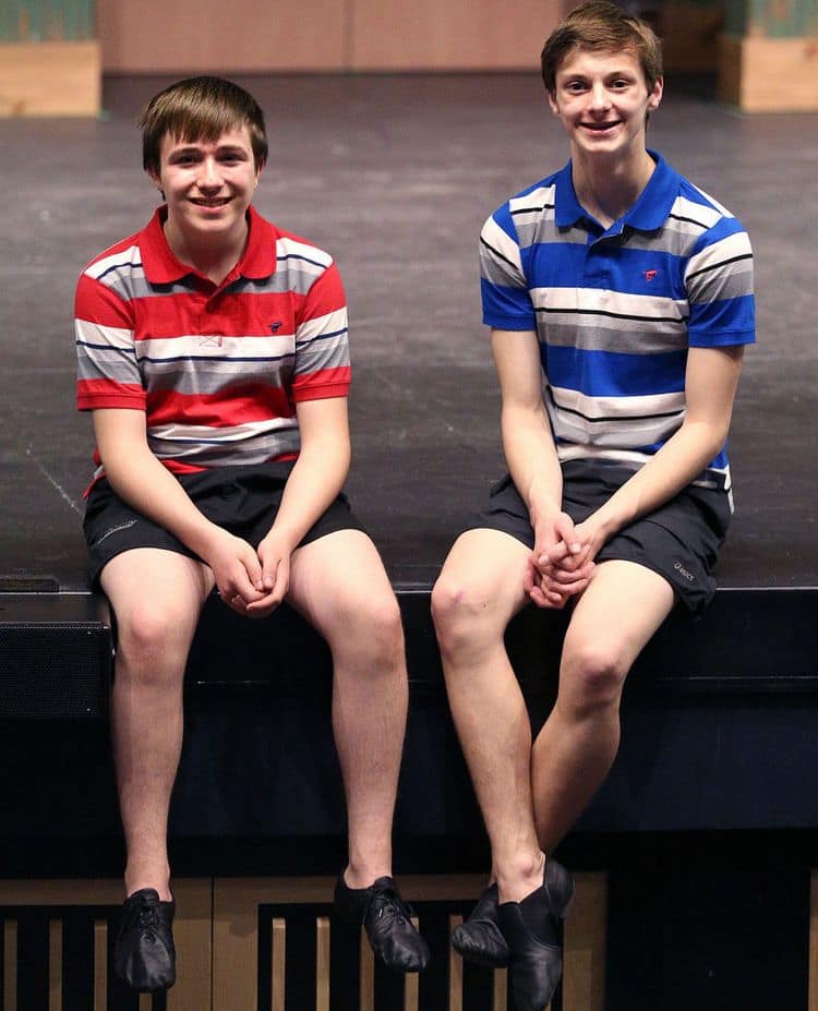 La Crosse's Billys (l-r Brandon Haring and Larsen Birdsong