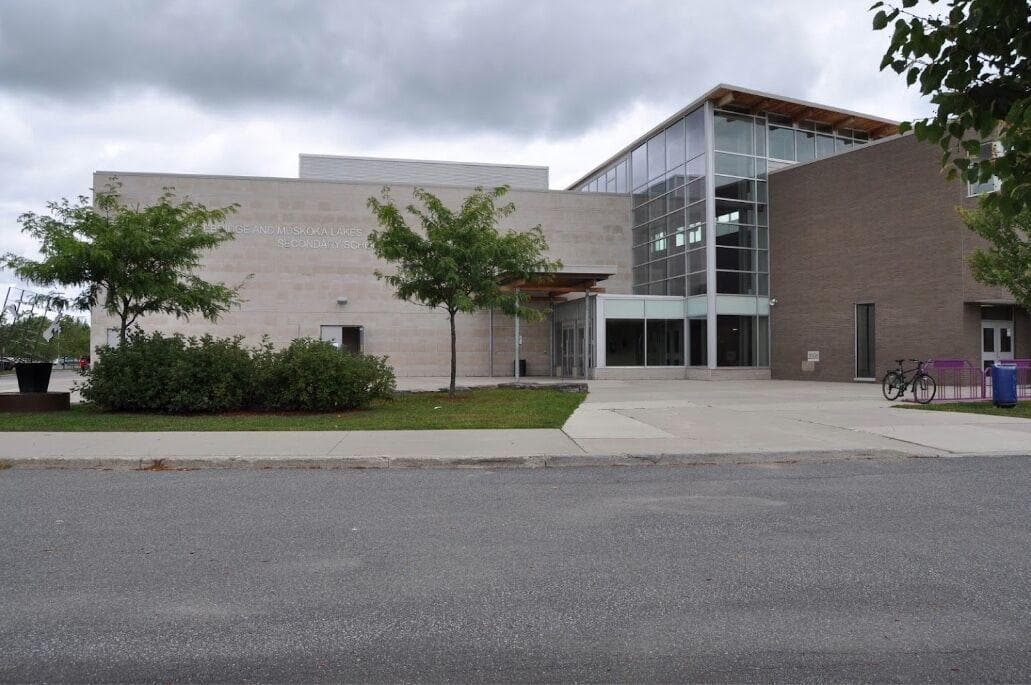 Rene M. Caisse Memorial Theatre Exterior