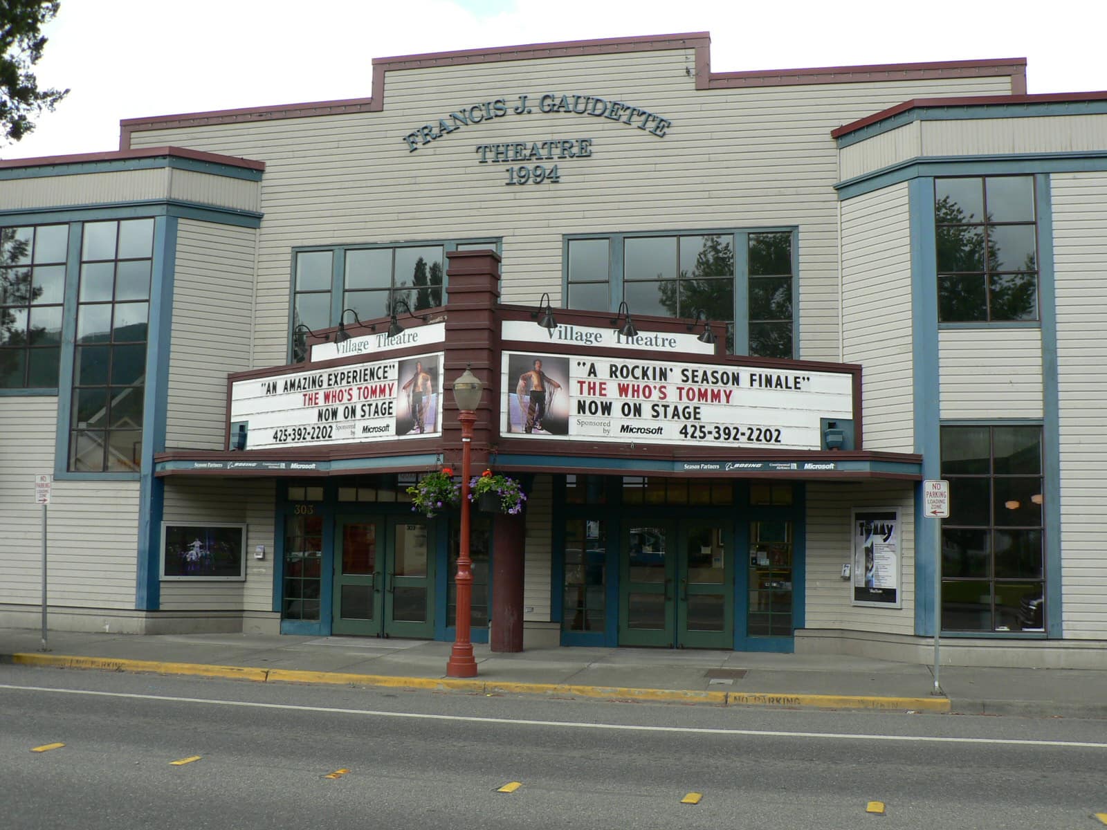 The Francis J. Gaudette Theatre Home of the Village Theatre's BETM production from May 11 to July 3, 2016