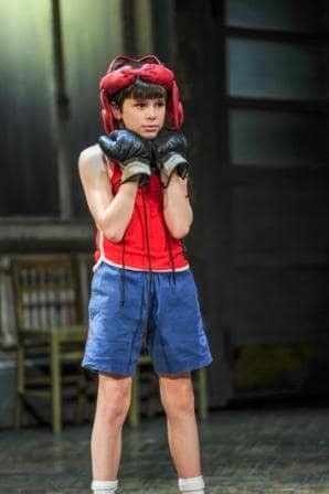 Billy (Mitchell Tobin) in Boxing Class