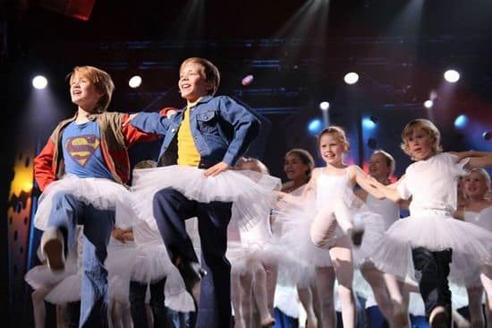 Billy, Michael & Cast Dance the Finale