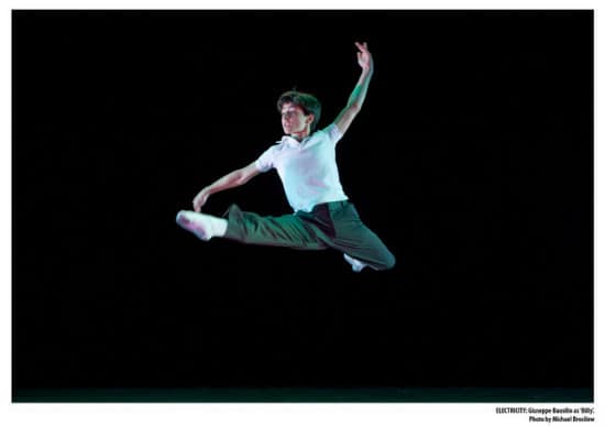 Giuseppe Dances as Billy in Electricity - Photo by Michael Brosilow