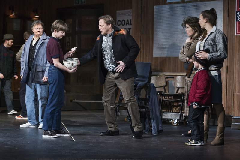 Oscar Dietz (Billy) and Kristian Boland (Dad)